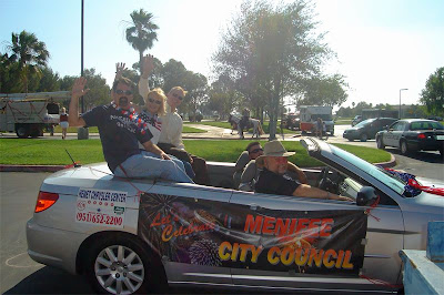 Menifee City Council Independence Day Parade