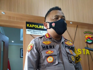 Kapolresta Mataram Kombes Pol Heri Wahyudi, SIK.