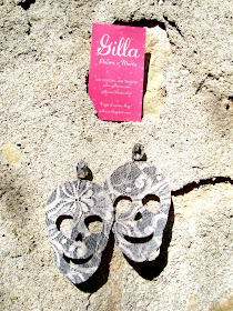 GILLA, ACCESSORIES, BIJOUX, NEW ACCESSORIES BRAND, COLORED BIJOUX, SKULLS, LACE EARRINGS, AMANDA MARZOLINI FASHION BLOGGER, THE FASHIONAMY