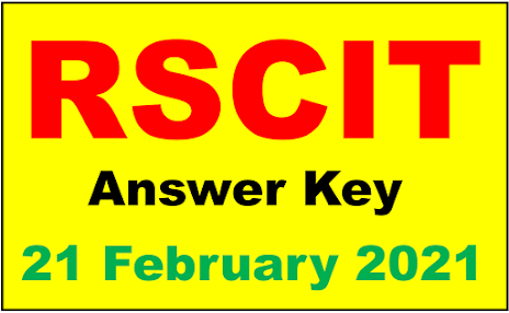 rscit-answer-key-21-february