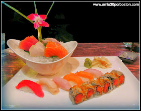 Sushi and Sashimi Set: 6 piezas de Sushi