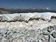 The top edge of the Presena Glacier at 3000 m