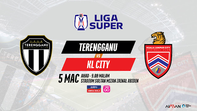 Siaran Langsung Live Terengganu vs PDRM Liga Super 2023