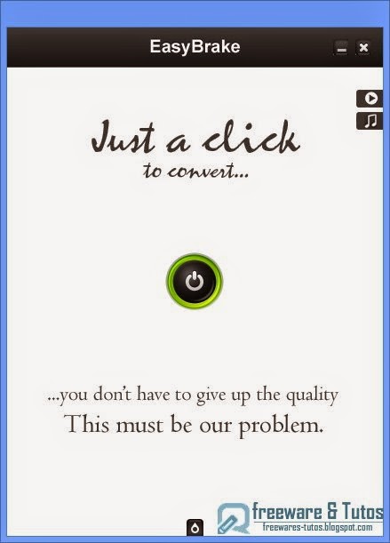 EasyBrake : un logiciel portable pour convertir facilement les vidéos en MP4 et MKV (plus d'autres options)