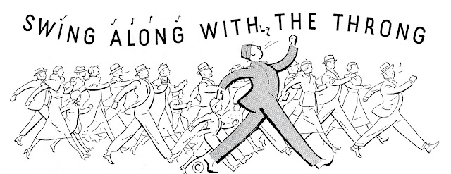 a Swing along with the throng illustration, 1930s?