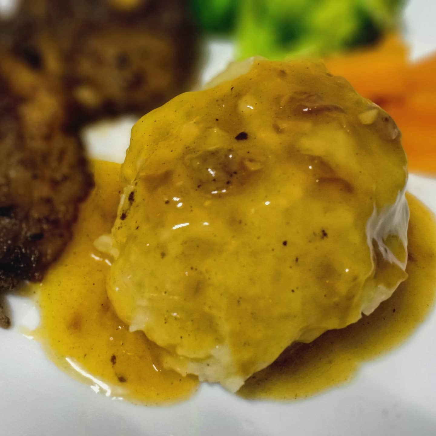 resepi gravy mashed potato