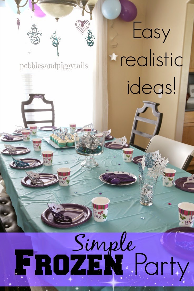 Making Life Blissful Simple  FROZEN Birthday  Party  Ideas 