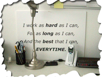 ~Striving for success without hard work is like trying 