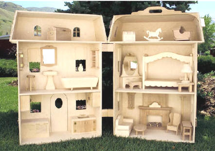  Doll House likewise Wooden Doll House. on doll house wood design
