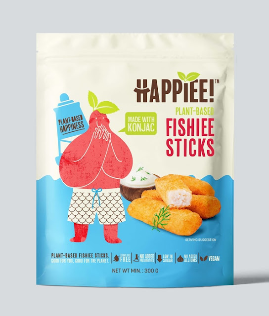 HAPPIEE!™ Plant-Based Food Is Now in Malaysia, HAPPIEE, Plant-Based Food in Malaysia, FISHIEE STICKS & FISHIEE PATTIES MADE WITH KONJAC, Food