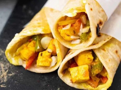 paneer frankie recipe