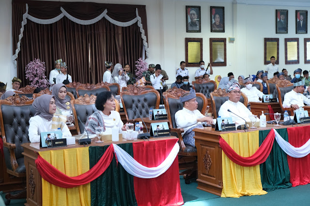 Ketua DPRD Tanjungpinang Pimpin Rapat Paripurna Memperingati Hari Jadi Ke-21 Kota Otonom Tanjungpinang