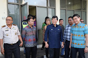 Walikota Manado GSVL Pantau Langsung Pemeriksaan di Bandara Sam Ratulangi Terkait Wabah Corona