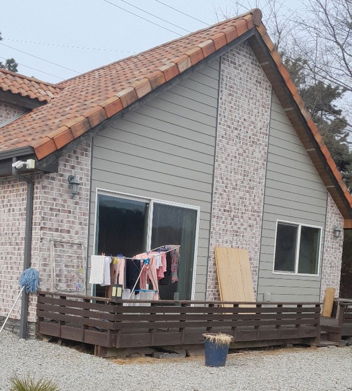 주택 외관 뒤모습