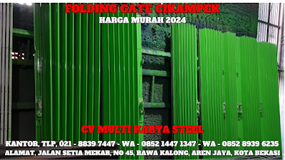 GAMBAR, DAFTAR, HARGA, FOLDING GATE, PINTU, LIPAT, BESI, GALVALUM, PER METER, MURAH, CIKAMPEK, TERBARU, 2024