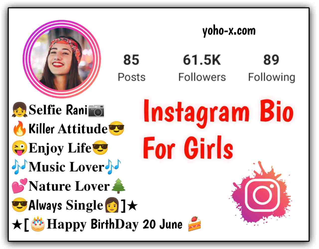 199+ Best Instagram Bio For Girls | Attitude & Stylish Bio 2022 ...