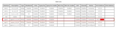 WAN Info will show you which interface is connected