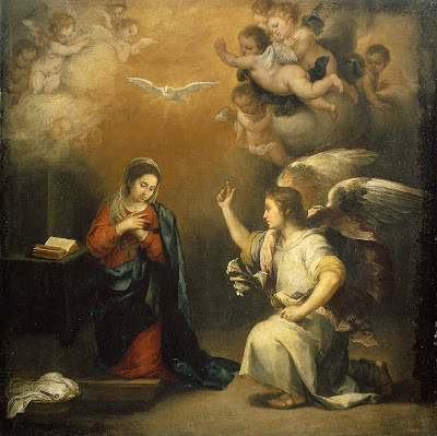  Murillo Annunciation Painting 