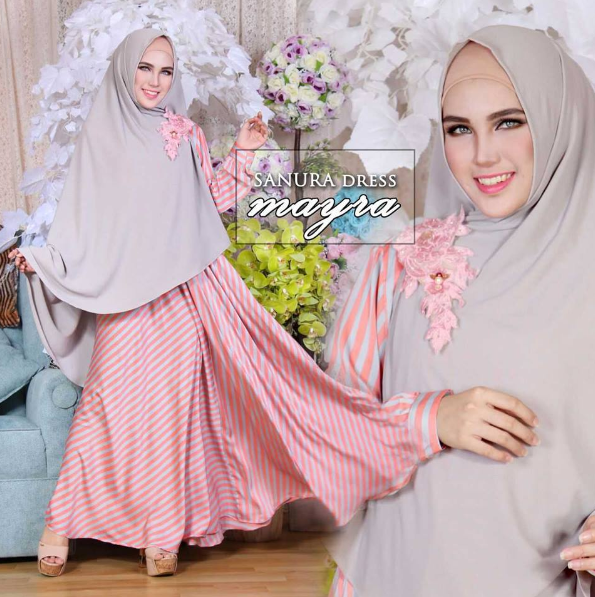 Contoh Foto Baju Muslim Modern Terbaru 2019 Style Gaya 