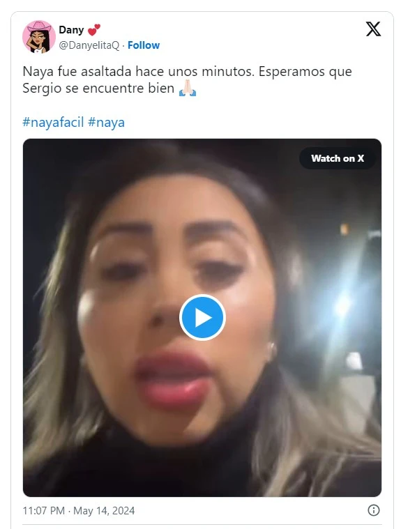 Influencer Naya Fácil Sufre Violenta Encerrona en San Miguel