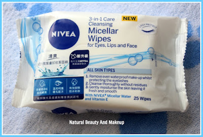 *NEW* NIVEA 3-in-1 Care Cleansing Micellar Wipes- for Eyes , Lips as well as Face|| Review on the weblog 