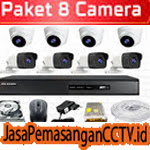 Paket Pasang CCTV 8 Kamera