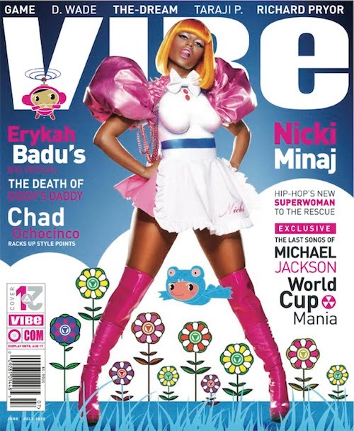 nicki minaj v cover shoot. cover for Nicki Minaj was