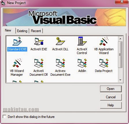 New Project Visual Basic