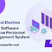 Order Software-Election Personnel Management System-2024