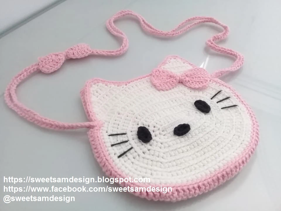 Hello Kitty crochet bags are available now≽^•⩊•^≼ Dm us to get yours🩷... |  TikTok