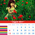 August 2017 calendar template free downloads