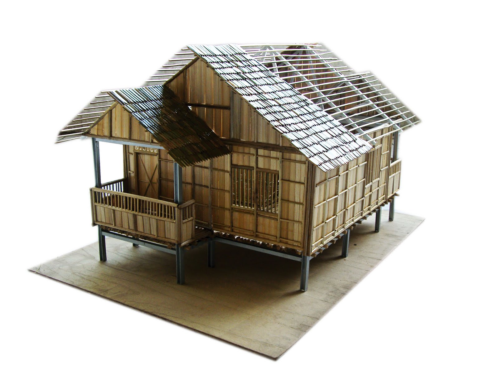 19 Desain Rumah Bambu Minimalis Sederhana