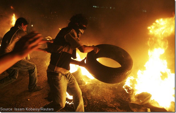 Burning Tires Lebanon