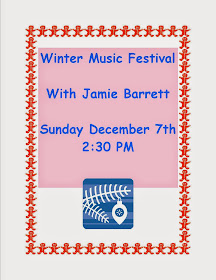 Jamie Barrett - Sun Dec 7 - 2:00 PM