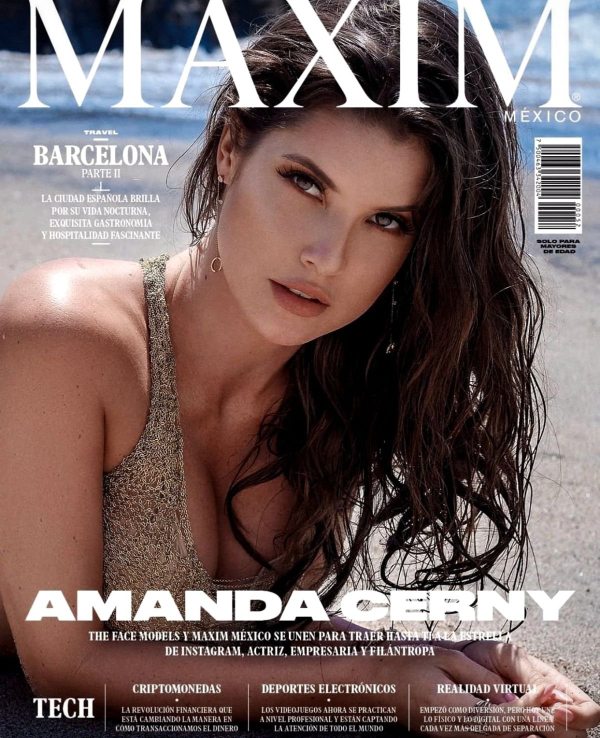 Amanda Cerny sexy model on the beach photo shoot