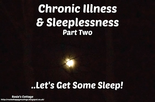 Chronic Illness & Sleeplessness - Lets Get Some Sleep