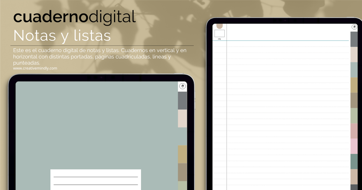 Creative Mindly: Cuaderno de notas digital