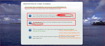 Cara mendaftarkan dan mendapatkan nama domain gratis diDOT TK