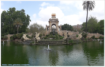 Espanha; sem guia; Europa; Barcelona; Catalunha; Viagem pela Europa; parc de la Ciutadela; Josep Fontserè; Cascada Monumental