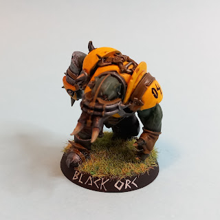 Black Orc Blood Bowl team for Warhammer