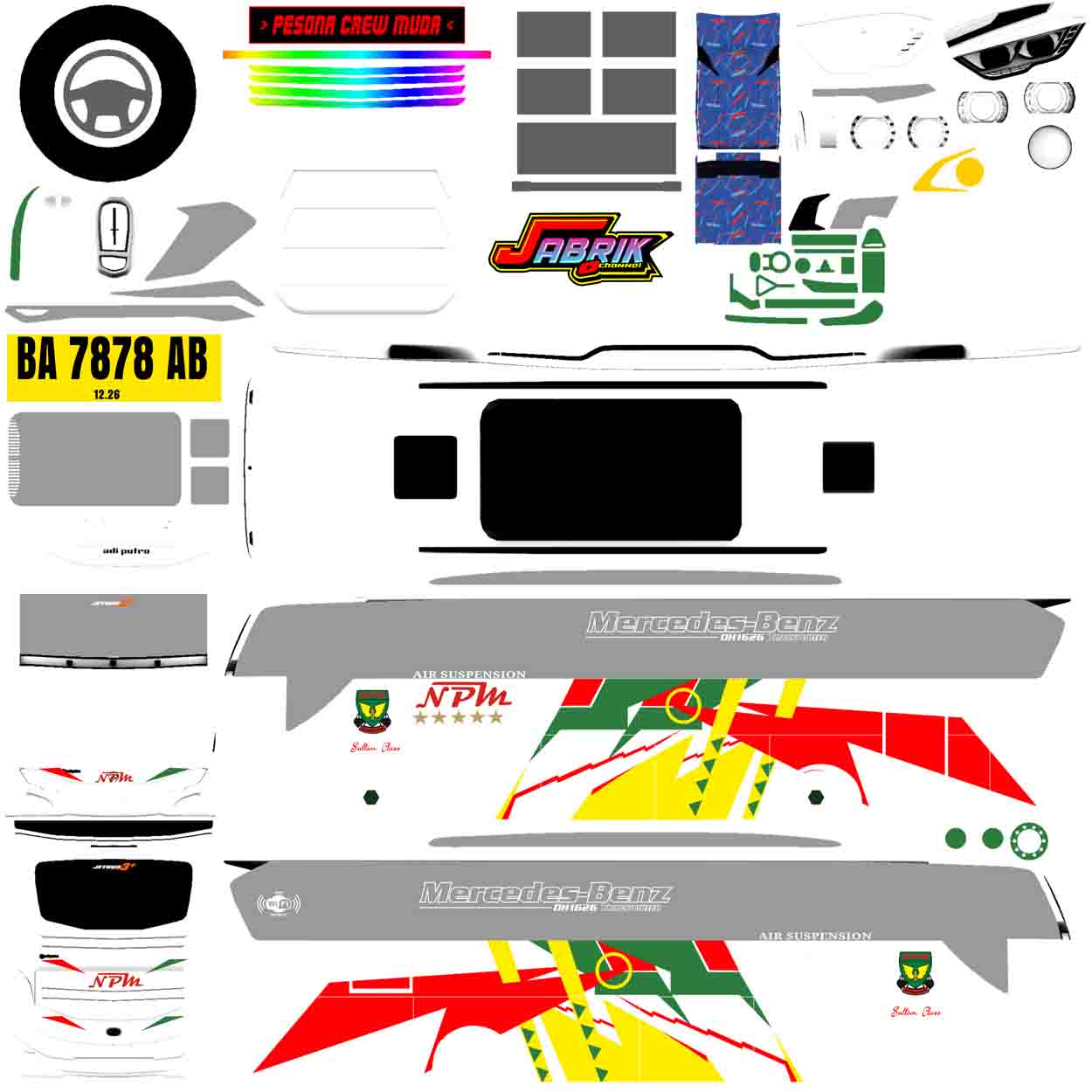 mod bussid livery npm