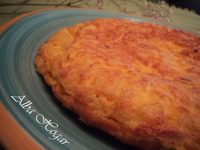 Tortilla de patata alba hogar