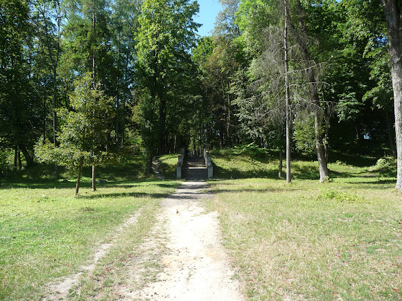 Вишнівецький палац. Парк