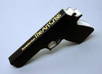 Pistol model made of  unused book Seen On www.dil-ki-dunya.tk