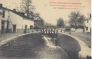 haute-garonne écluses canal autrefois