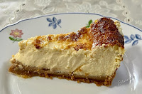 Tarta de queso cremosa