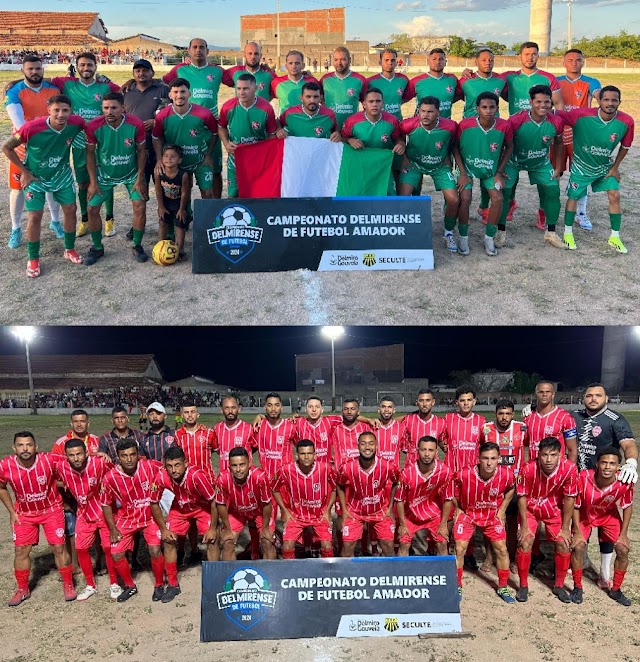 Disputa pelo 3º lugar e primeiro jogo da grande final agitam o Campeonato Delmirense de Futebol Amador neste domingo