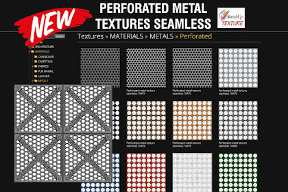 New Costless Perforated Metals Textures