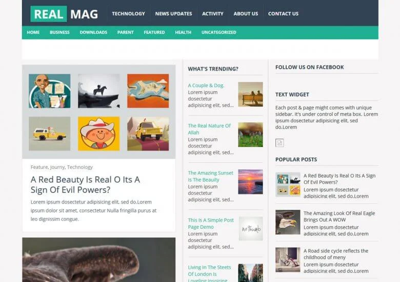 Best Magazine Blogger Templates For CO-friendly And ORGANIC TRAFFIC And AdSense approval