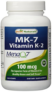 Best Naturals MK-7 Vitamin K2 100 mcg 120 Vcaps